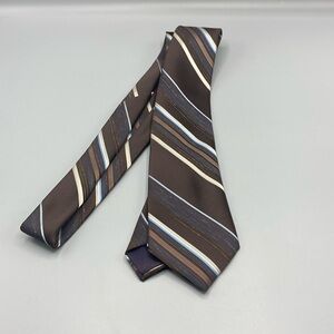 Vintage men’s striped tie Brittsport British cravat neckties mint condition